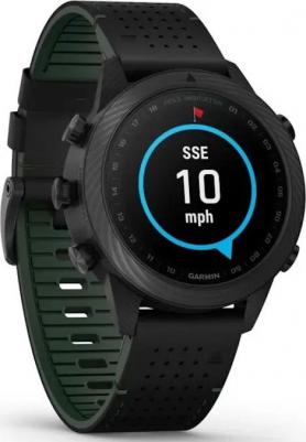Marq Golfer Gen 2 Carbon Edition Sapphire 46 mm, Silicone Black – фото 2