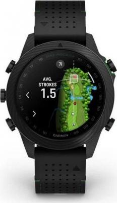 Marq Golfer Gen 2 Carbon Edition Sapphire 46 mm, Silicone Black