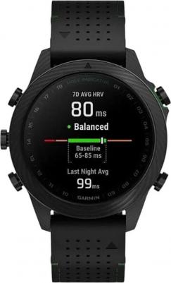 Marq Golfer Gen 2 Carbon Edition Sapphire 46 mm, Silicone Black – фото 5