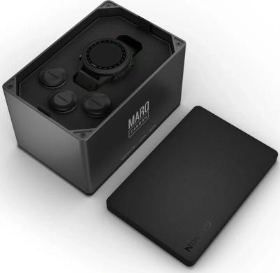 Marq Golfer Gen 2 Carbon Edition Sapphire 46 mm, Silicone Black – фото 9