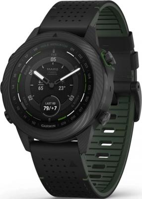 Marq Golfer Gen 2 Carbon Edition Sapphire 46 mm, Silicone Black