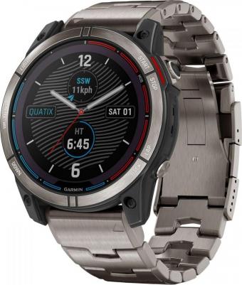 Quatix 7X Solar Sapphire 51 mm, Titanium Silver – фото 6