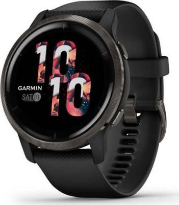 Venu 2 45 mm, Silicone Black