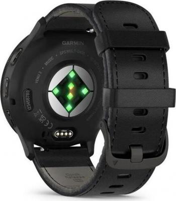 Venu 3 45 mm, Leather Black Graphite – фото 11