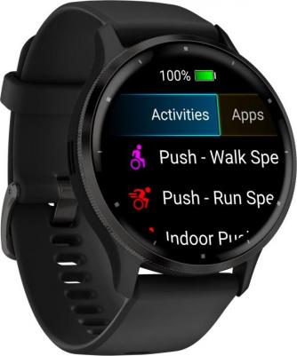 Venu 3 45 mm, Silicone Black – фото 1