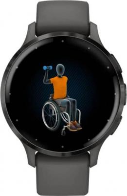 Venu 3s 41 mm, Silicone Pebble Gray – фото 6