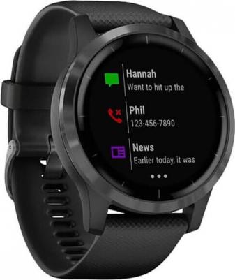 Vivoactive 4 Wi-Fi 45 mm, Silicone Gray – фото 1
