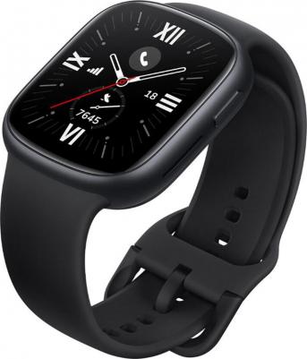 Watch 4 45 mm, Silicone Black – фото 3
