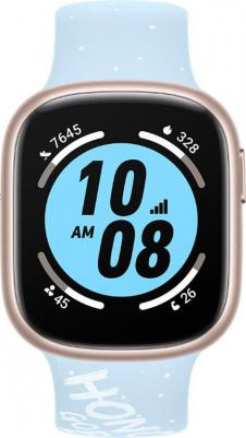 Watch 4 45 mm, Silicone Cloud Blue