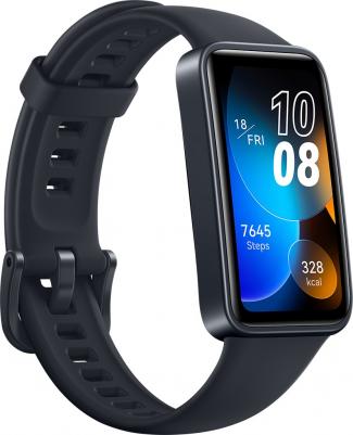Band 8 43 mm, Silicon Midnight Black – фото 4