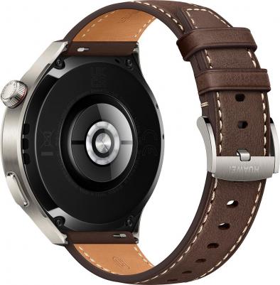 Watch 4 Pro 49 mm, Leather Dark Brown – фото 3
