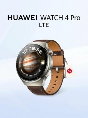 Watch 4 Pro 49 mm, Leather Dark Brown – фото 7