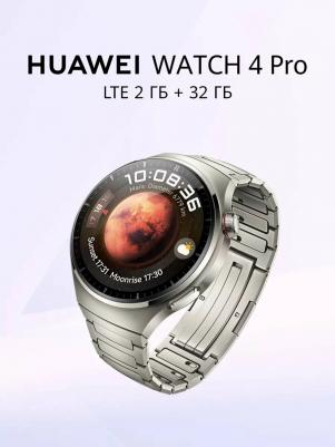 Watch 4 Pro 49 mm, Leather Dark Brown – фото 11