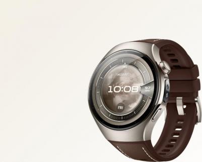 Watch 5 46 mm, Fluoroelastomer Dark Brown – фото 8