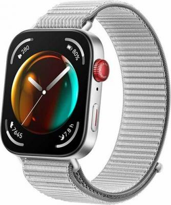 Watch FIT 3 43 mm, Fluoroelastomer Moon White – фото 7