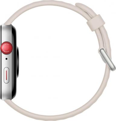 Watch FIT 3 43 mm, Fluoroelastomer Moon White – фото 10