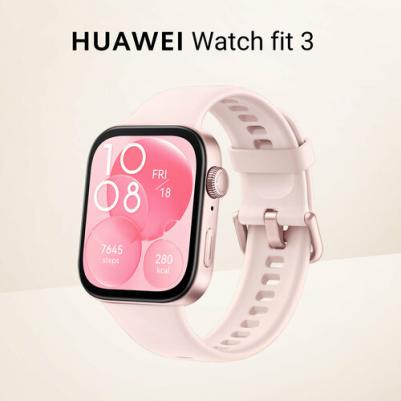 Watch FIT 3 43 mm, Fluoroelastomer Pink – фото 8