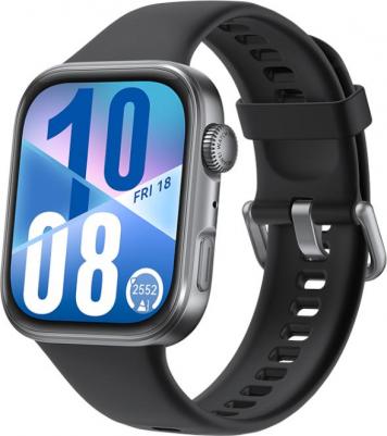 Watch FIT 4 43 mm, Fluoroelastomer Black