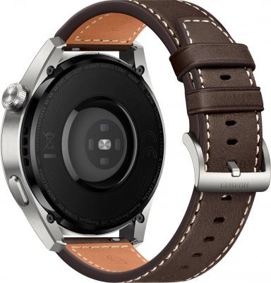 Watch GT 3 Pro Classic 48 mm Titanium, Leather Brown – фото 1