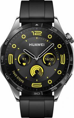 Watch GT 4 41 mm, Fluoroelastomer Black