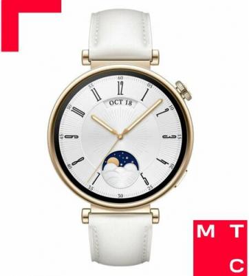 Watch GT 4 41 mm, Leather White – фото 2