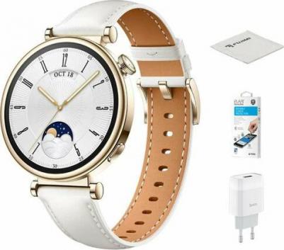 Watch GT 4 41 mm, Leather White – фото 7