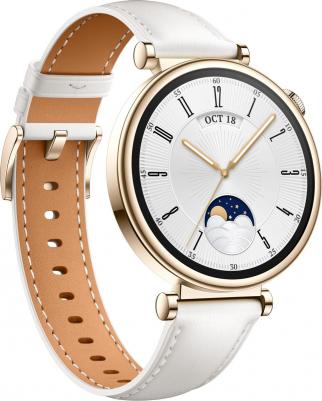 Watch GT 4 41 mm, Leather White – фото 9
