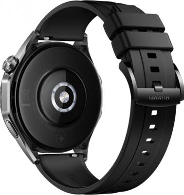 Watch GT 4 46 mm, Fluoroelastomer Black – фото 4
