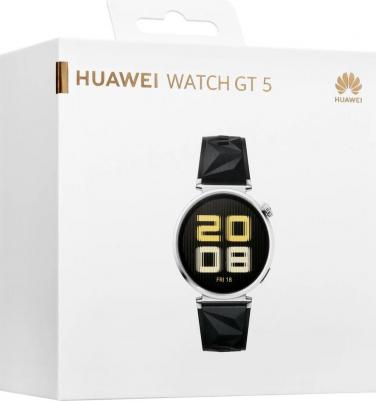 Watch GT 5 41 mm, Fluoroelastomer Black – фото 6