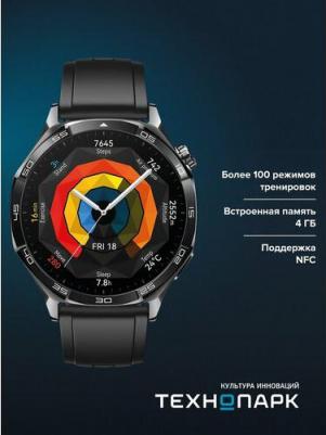 Watch GT 5 46 mm, Fluoroelastomer Black – фото 9