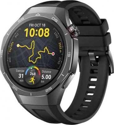 Watch GT 5 46 mm, Fluoroelastomer Black – фото 10