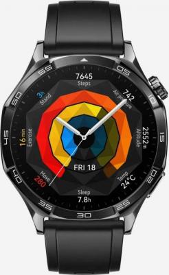 Watch GT 5 46 mm, Fluoroelastomer Black – фото 14