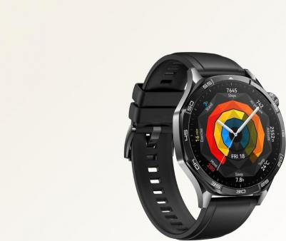 Watch GT 5 46 mm, Fluoroelastomer Black – фото 17