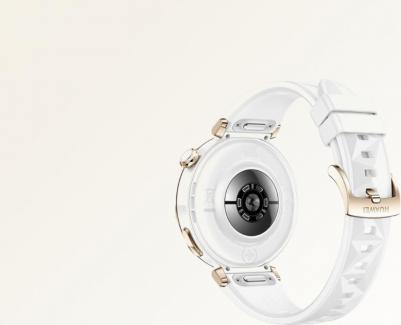 Watch GT 5 Pro 42 mm Ceramic, Fluoroelastomer White – фото 16