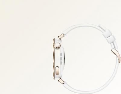 Watch GT 5 Pro 42 mm Ceramic, Fluoroelastomer White – фото 20