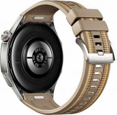 Watch GT 6 Pro 46 mm, Fluoroelastomer Brown Woven – фото 3