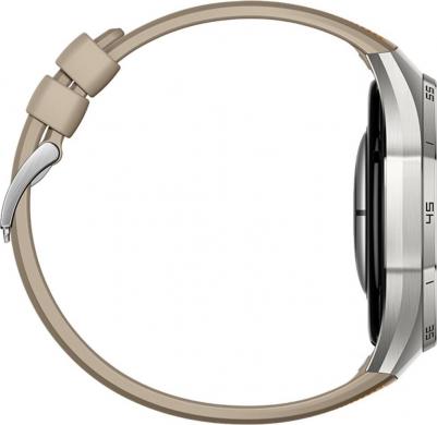 Watch GT 6 Pro 46 mm, Fluoroelastomer Brown Woven – фото 4