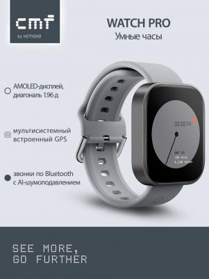 Watch Pro 40 mm, Silicone Ash Grey – фото 4