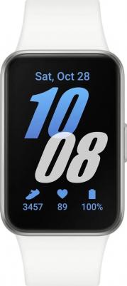 Galaxy Fit3 43 mm Silver Case, Silicone White – фото 1