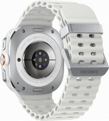 Galaxy Watch Ultra 47 mm Titanium White Case, Fluoroelastomer White – фото 9