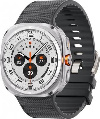 Galaxy Watch Ultra 47 mm Titanium White Case, Fluoroelastomer White – фото 11