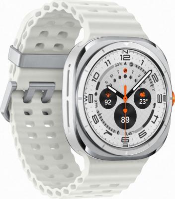 Galaxy Watch Ultra 47 mm Titanium White Case, Fluoroelastomer White – фото 12
