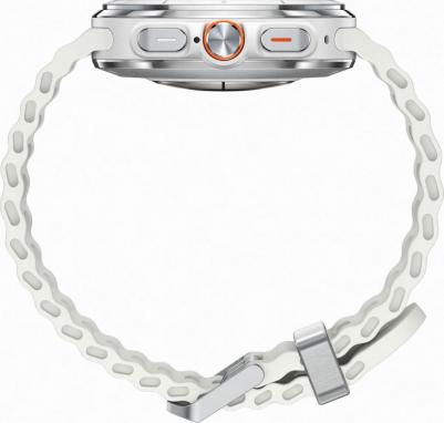 Galaxy Watch Ultra 47 mm Titanium White Case, Fluoroelastomer White – фото 17
