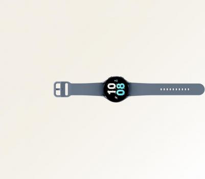 Galaxy Watch5 44 mm Sapphire Case, Fluoroelastomer Blue – фото 11