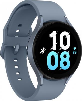 Galaxy Watch5 44 mm Sapphire Case, Fluoroelastomer Blue – фото 12