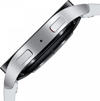 Galaxy Watch6 44 mm Silver Case, Fluoroelastomer Gray – фото 17