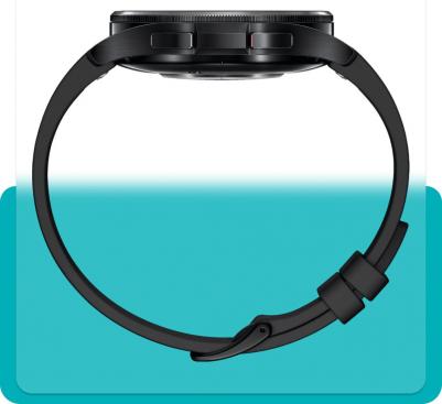 Galaxy Watch6 Classic 47 mm Black Case, Fluoroelastomer Black – фото 1