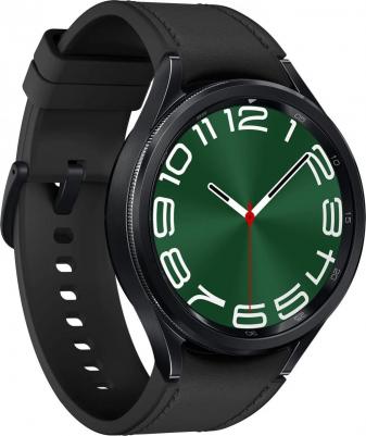 Galaxy Watch6 Classic 47 mm Black Case, Fluoroelastomer Black