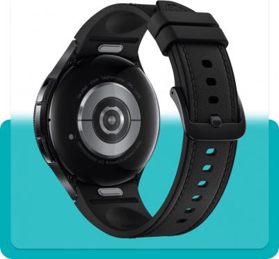 Galaxy Watch6 Classic 47 mm Black Case, Fluoroelastomer Black – фото 16