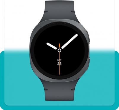 Galaxy Watch8 40 mm Graphite Case with Graphite Sport Band – фото 5